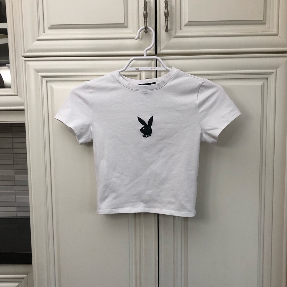 Playboy women’s crop t-shirt
